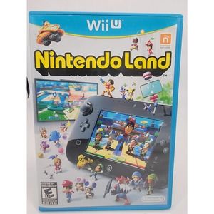 Nintendo Land Nintendo Wii U Complete W/ Manual Tested Condition